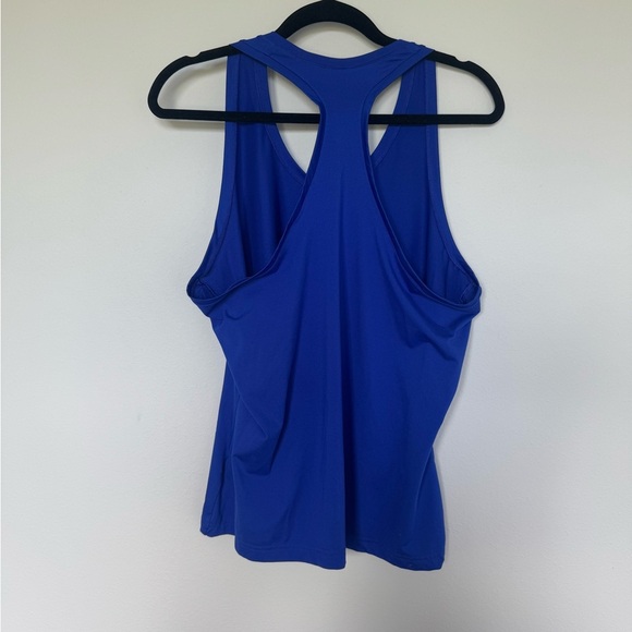 Adidas Women's Vibrant Blue Tank Top - Picture 3 of 4